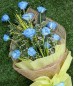 1 Dozen Blue Rose Spray (Arm Bouquet)