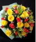 1 Dozen Imported Yellow Roses and 1 Dozen Local Peach Roses