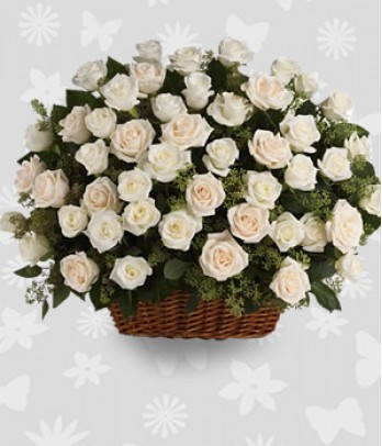 Bountiful Rose Basket